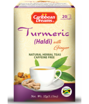 Caribbean Dreams Tumeric Ginger Tea 6 x 20’s - 231356