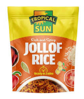 Tropical Sun Jollof Rice (microwaveable) 8 x 250g - 245634