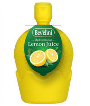 Tropical Sun Lemon Juice Squeezy 12 x 200ml - 244068