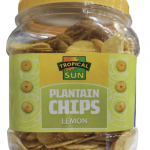 Tropical Sun Plantain Chips Lemon 6 x 450g 245572