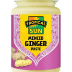 Tropical Sun Minced Ginger Paste 6 x 210g - 229910 / 6 x 1kg - 229302