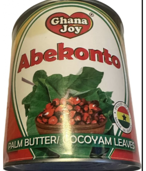 Ghana Joy Abekonto (Palm Butter/Cocoyam Leaves) 12 x 800g - 242610